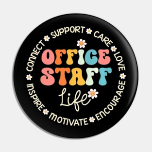 Office Staff Week Back to School Pin