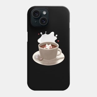 Cute hot tea Phone Case