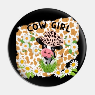 Cow Girl Pin