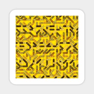 Maze Pattern Magnet