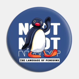 Noot Noot Penguin Meme Pin