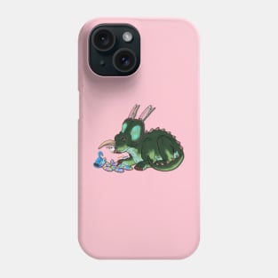 HoliDinos: Easter Einiosaurus Phone Case