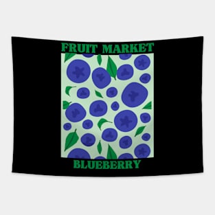 Fruit Market blueberry Tapestry