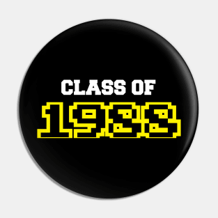 Class of 1988 Pin