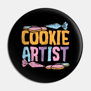 Cookie Artist Pin