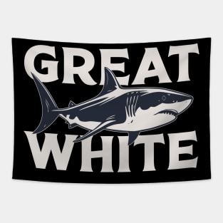 Great White Shark Tapestry