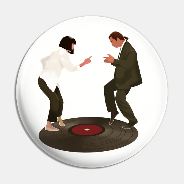 Pulp fiction Pin by Petras