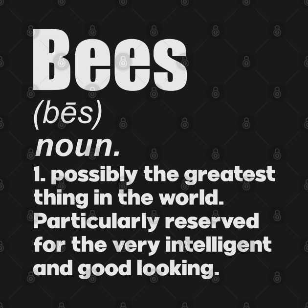 Bees pet lover gifts definition. Perfect present for mom mother dad father friend him or her by SerenityByAlex