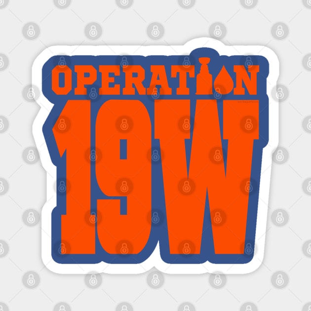 Operation 19W - Beer League Heroes Magnet by Beerleagueheroes.com Merch Store