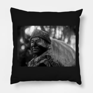 Feathered Warrior Pillow