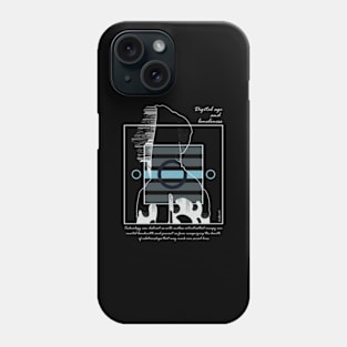 Digital age and loneliness version 5 Phone Case