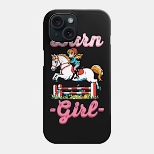 Barn Girl I Equestrian Pony Horse Fan Phone Case