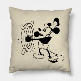 Steamboat Willie Pillow