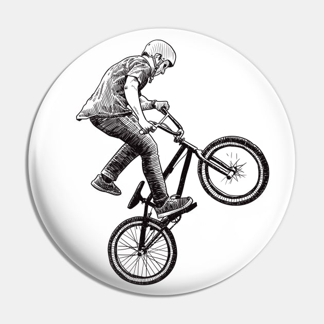 BMX rider Pin by StefanAlfonso