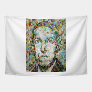 LOVECRAFT watercolor portrait .4 Tapestry