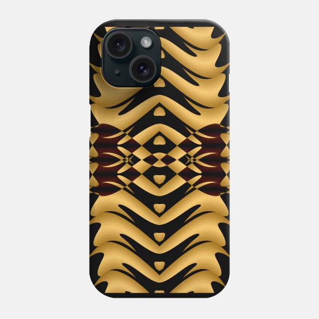 Symmetrical pattern Phone Case by Guardi