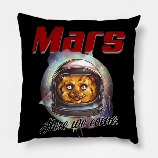 Mars Here we Come. Pillow