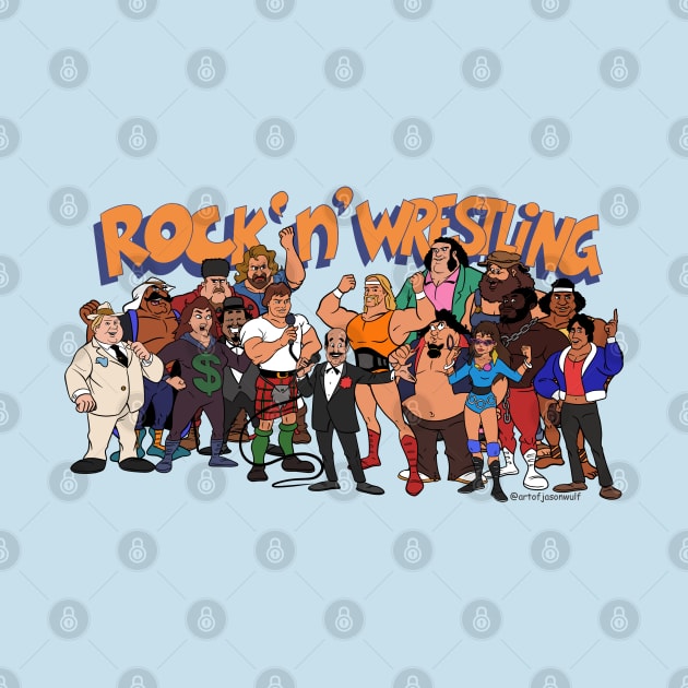 rock n wrestling by jasonwulf