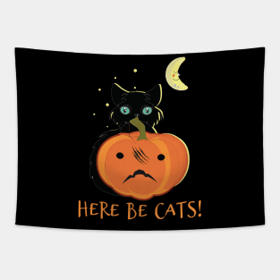 Here be cats Tapestry