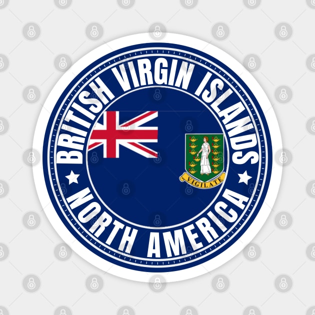 British Virgin Islands Magnet by footballomatic