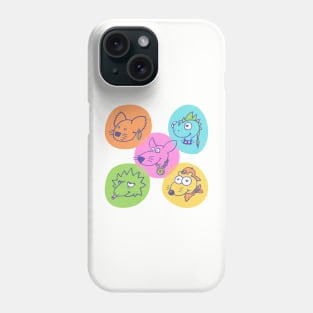 the critter crew Phone Case