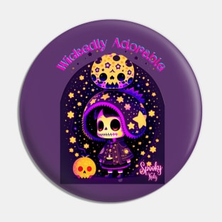 Spooky Kidz Wickedly Adorable Pin