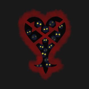 Heartless Swarm Heartless Symbol- Kingdom Hearts T-Shirt