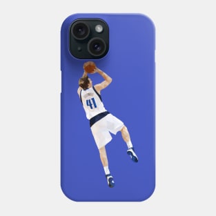 Dirk Nowitzki Fadeaway Phone Case