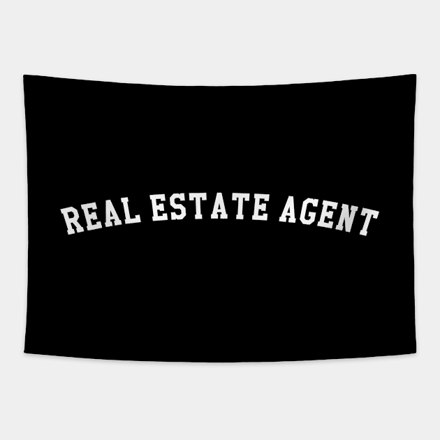 Real Estate Agent Tapestry by KC Happy Shop