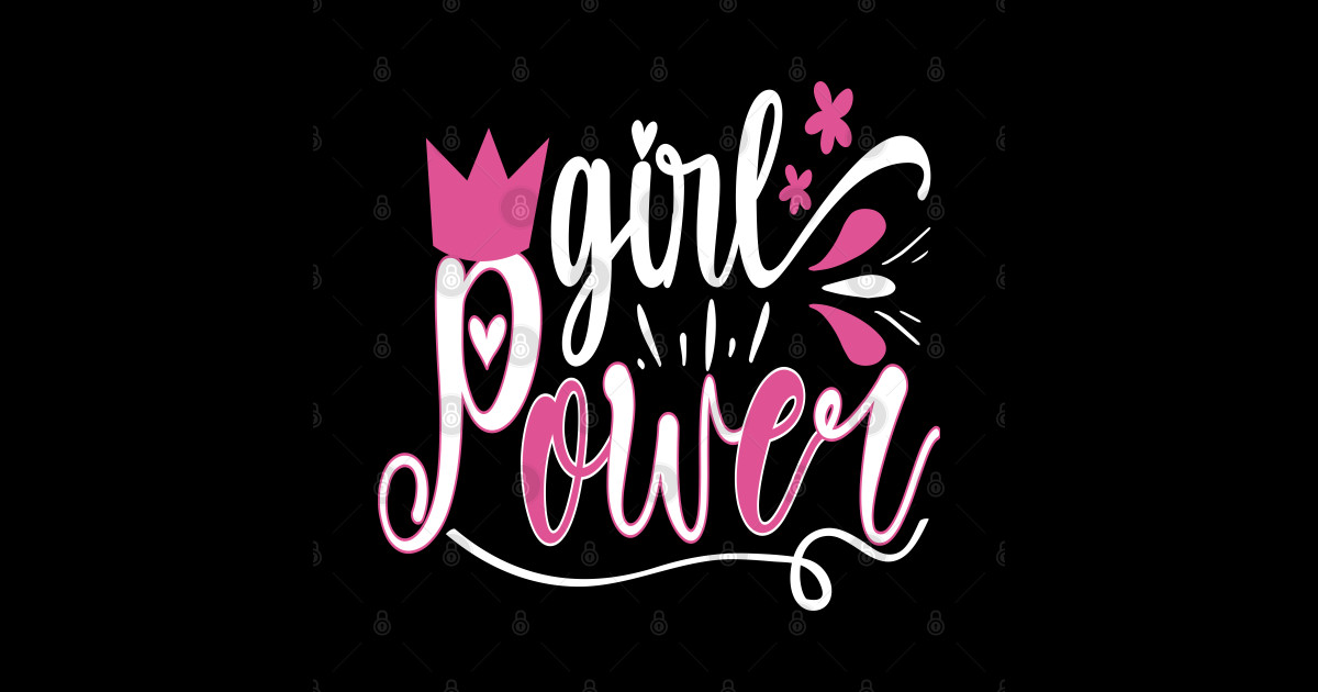 Girl Power Happy Women's day Womens Day Gift Sticker TeePublic