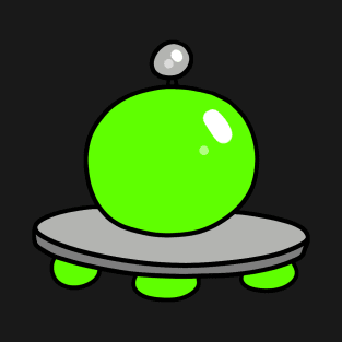 Green Orb UFO T-Shirt