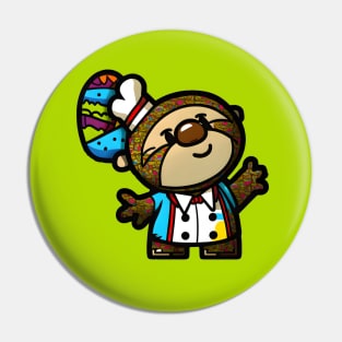 Sloth Lover Pin