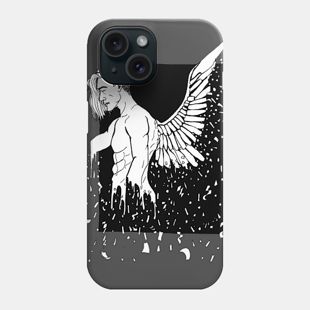 Broken Angel Phone Case by Scullenary