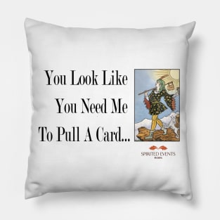 Pull A Card - Color Pillow