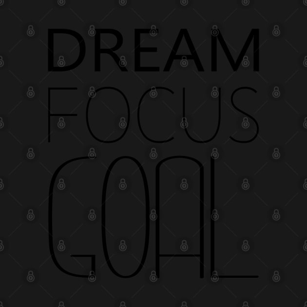 Dream Focus Goal Motivational Spiritual Apparel, Open Minded by FlyingWhale369