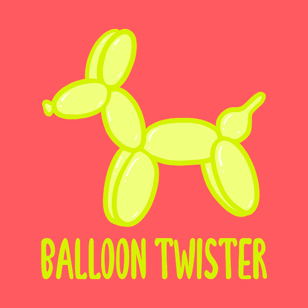 Balloon Twister! (Chartreuse) by KelseyLovelle