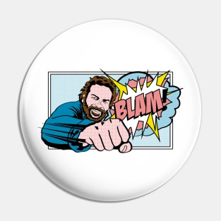 Bud Spencer Pop Art Pin