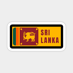 Sri Lanka Flag Magnet