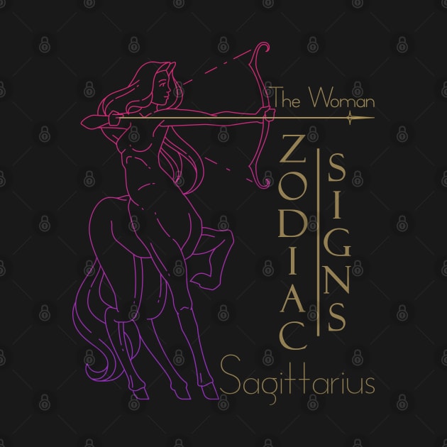 The woman Sagittarius by KrasiStaleva