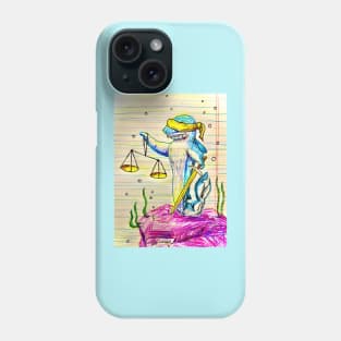 Scales of Justice Phone Case