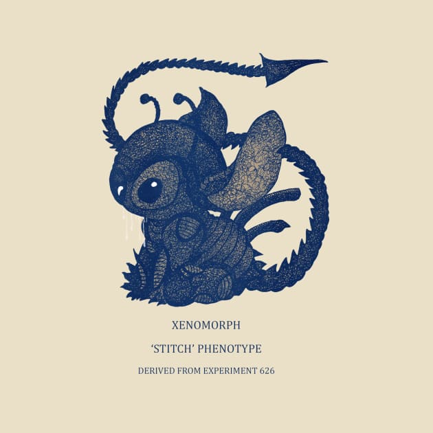 Stitch Xenomorph by djrbennett