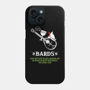 RPG Definition of Bards Phone Case