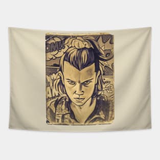 Eleven Stranger Things Retro Comic Tapestry