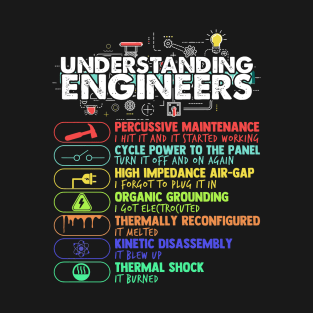 Understanding Engineers - Funny Engineer T-Shirt
