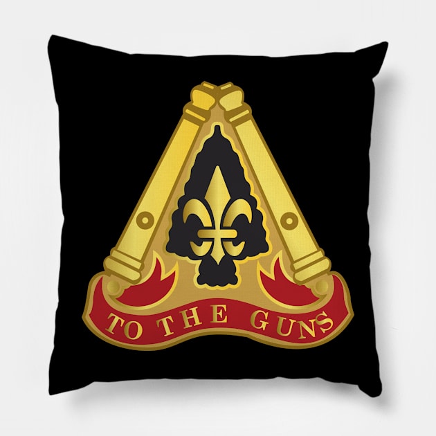 54th field artillery brigade wo txt Pillow by twix123844