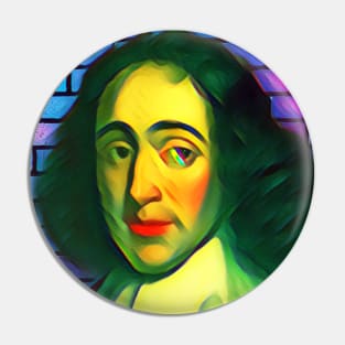 Baruch Spinoza Portrait | Baruch Spinoza Artwork 6 Pin