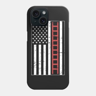 American Flag – Firefighter Ladder Phone Case