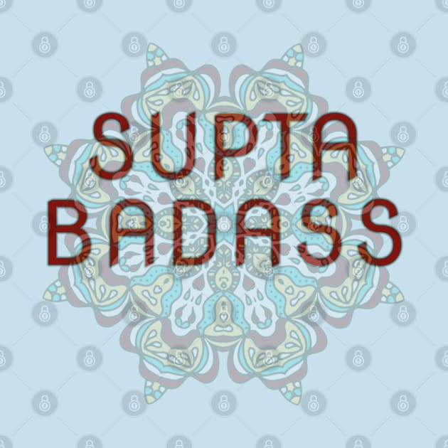 Supta Badass, Supine, Yoga Pose by Style Conscious