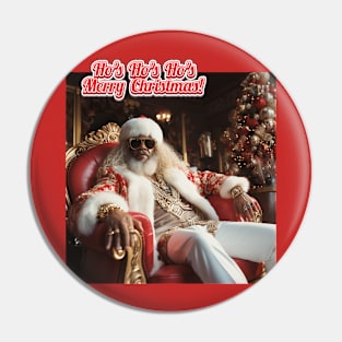 Ho's Ho's Ho's, Merry Christmas! Funny Inappropriate Santa Pin