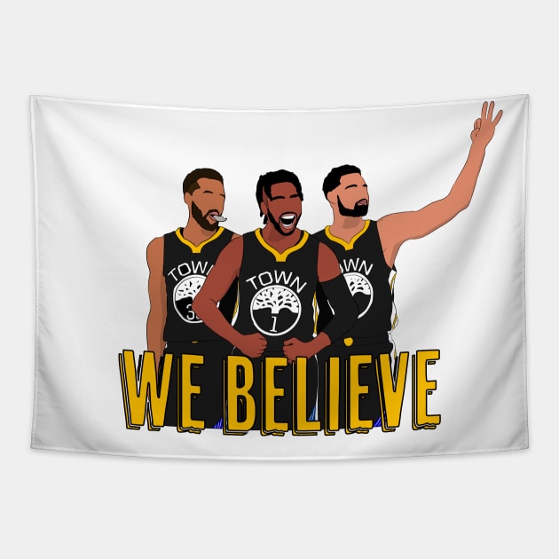 We Believe Tapestry by SickSticksCo